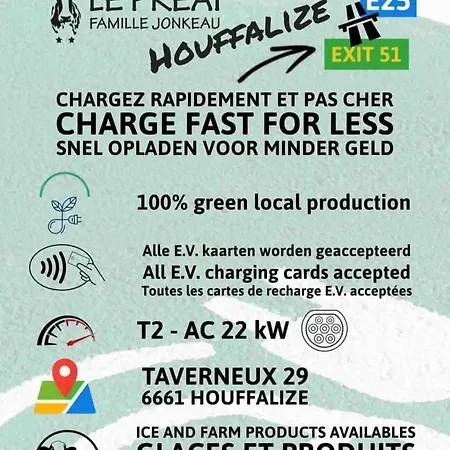 Tatil Evi Ecologique 4/5 Pers. A Taverneux - Houffalize